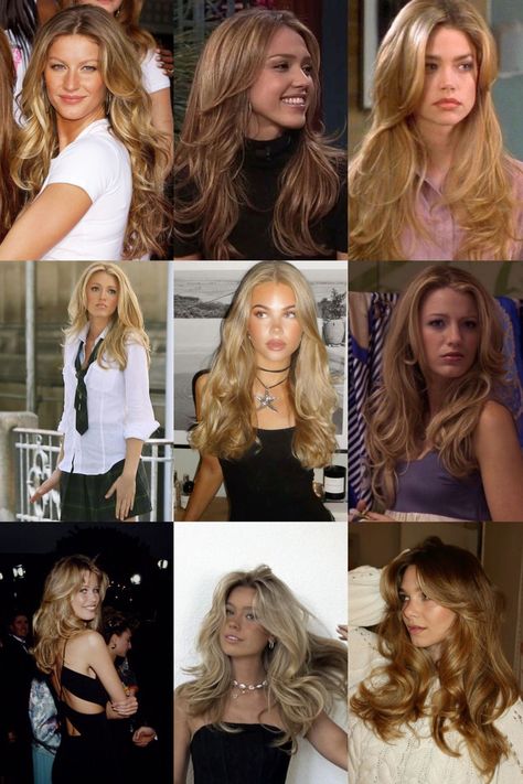 Hair Inspiration Long, Hairstyles For Layered Hair, Voluminous Curls, Blowout Hair, 90s Hairstyles, Blonde Hair Inspiration, Hair Stylies, Haircuts Straight Hair, Penteado Cabelo Curto