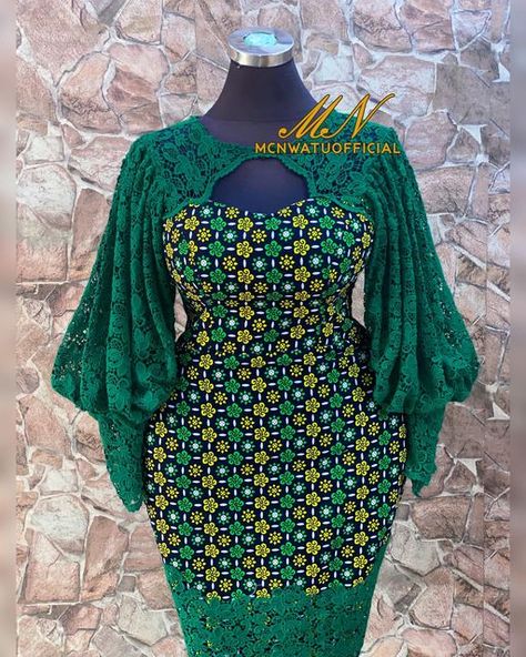 Trendy Ankara Gown Styles, Vitenge Dresses Designs, Brocade Styles, Trendy Lace Dresses, African Wear Designs, Ankara Dress Designs, Ankara Long Gown Styles, Modest Dresses Fashion, Long African Dresses