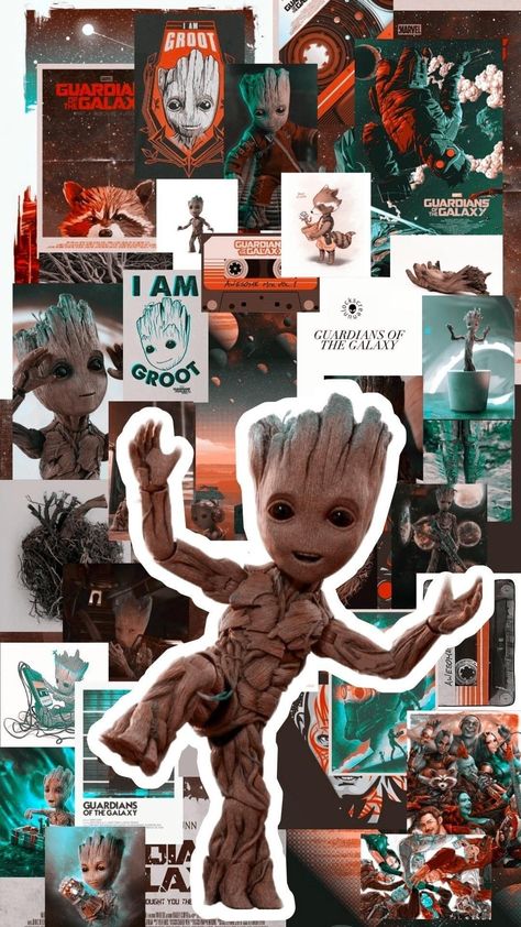 Groot Hd Wallpaper, Marvel Wallpaper Hd, Marvel Wallpapers, Groot Marvel, Best Aesthetic, Pikachu Art, Marvel Characters Art, Wallpaper Iphone Neon, Marvel Photo