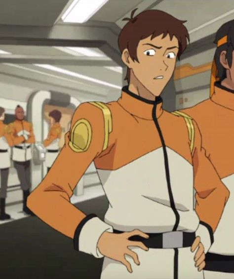 Lance in his Galaxy Garrison uniform from Voltron Legendary Defender Voltron Galaxy Garrison, Voltron Garrison, Galaxy Garrison, Voltron Outfits, Blue Paladin, Lauren Montgomery, Paladin Armor, Earth And Solar System, Keith Kogane