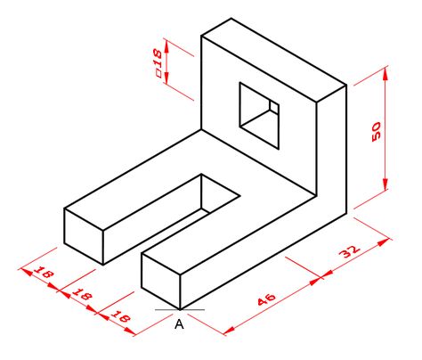 Isometric projection exercise 7 Isometric Practice, Simple Isometric Drawing Exercises, Isometric Drawing Examples, Isometric Workout, Isometric Sketch, Isometric Drawing Exercises, Isometric Graph Paper, Isometric Paper, Autocad Isometric Drawing