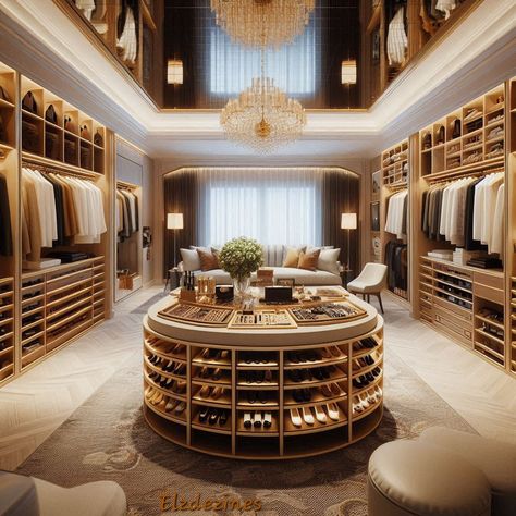 Walkin Closet Ideas Master Suite, Luxurious Walk In Closet, Large Walk In Closet, Real Estate Pictures, Luxury Mansions Interior, Sell Real Estate, Dream Closet Design, Beautiful Closets, Walk In Closet Design