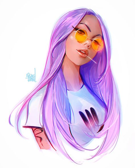 digital art – Cheap Thrills, Guilty Pleasures Tumblr Art Drawings, Purple Cartoon Characters, Devian Art, Drawing Hair, Designs Coloring Books, Tumblr Art, Purple Girls, Illustration Art Girl, Arte Fantasy