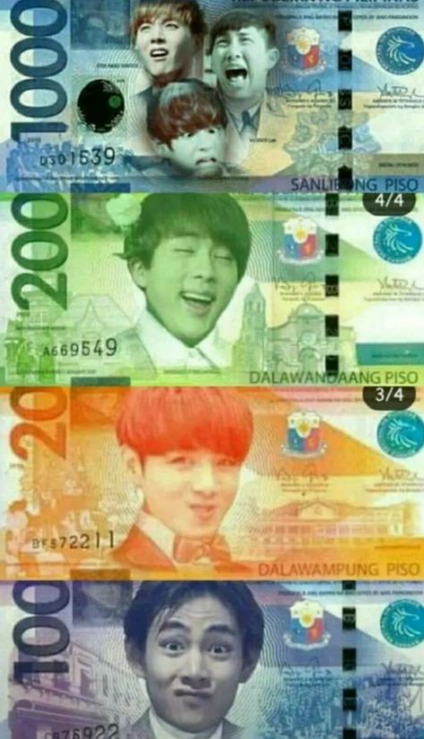 Philippine Money, V Chibi, Bts Name, Bts Group Picture, Bts Aesthetic Wallpaper For Phone, Bts Memes Hilarious, Kpop Funny Bts, Bts Drawings, Bts Chibi