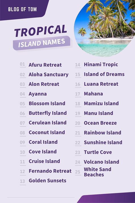 Beach Names Ideas, Island Names Ideas, Animal Crossing Island Names Ideas, Fantasy Island Names, Acnh Island Names Ideas, Island Names Animal Crossing, Fantasy Place Name Ideas, Island Name Ideas, Fantasy Village Names