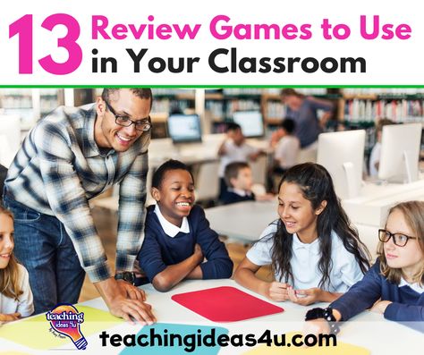 13 Low Prep Review Games to Use in Your Classroom — TeachingIdeas4U Review Games For Elementary, Reading Review Games, Student Games, Reading Review, Standardized Testing, 5th Grade Math, Reading Classroom, Review Games, Student Writing