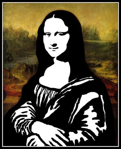 Mona Lisa Stencil, Disney Drawing Tutorial, Lisa Smile, Middle School Art Projects, Deadpool And Spiderman, Coaster Art, Angel Wallpaper, School Art Projects, Faux Finish