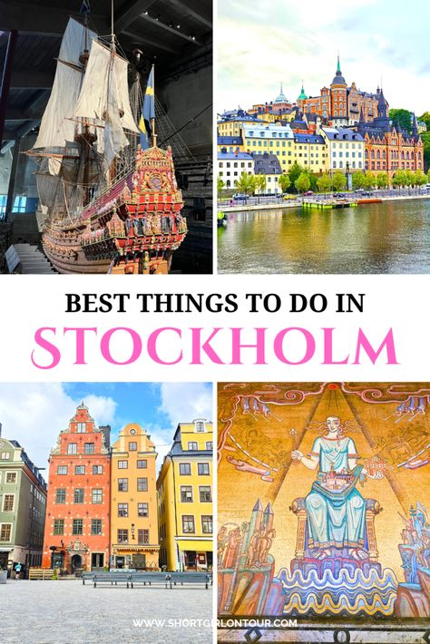 Best Things to Do in Stockholm - SHORT GIRL ON TOUR Things To Do In Stockholm, Stockholm Travel, Nile River Cruise, Best Cities In Europe, Travel Iceland, Krka National Park, Marrakech Travel, Camping Packing List, Boulder Beach