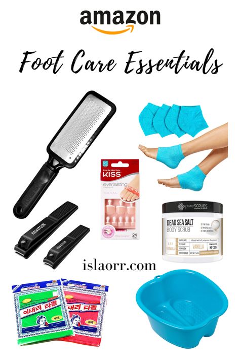 🤩🌟 Amazon Gift Ideas Self Care Essentials Foot Care Routine, Self Care Essentials, Amazon Gift Ideas, Sea Salt Body Scrub, Care Pack, Hygiene Routine, Pedicure Kit, Pampering Gifts, Holistic Beauty