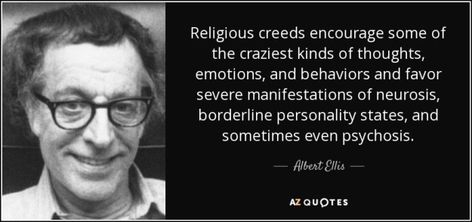 Atheist Irreligious Because Religion Harms – Religion Is For Sheep And Sheep Get Slaughtered Rational Emotive Behavior Therapy, Yoga Sutras, 25th Quotes, Deep Meditation, Behavioral Therapy, Psychology Facts, Picture Quotes, Best Quotes, Psychology