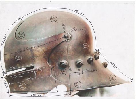 Sallet Helmet, Steampunk Helmet, Armor Drawing, Medieval Helmets, Costume Armour, Ancient Armor, Starship Design, Historical Armor, Late Middle Ages