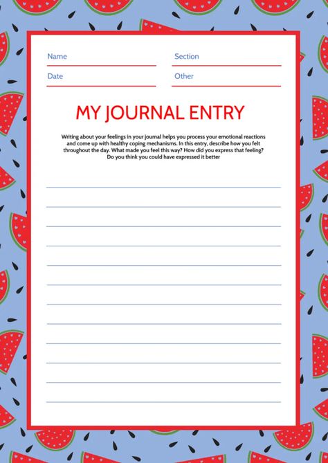 Double Entry Journal, Google Doc Templates, Venn Diagram Template, Journal Templates, Journal Entry, Docs Templates, Diary Entry, Fall Coloring Pages, Venn Diagram