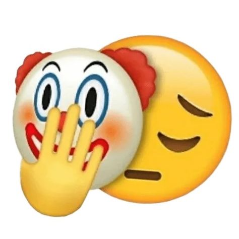 Clown Emoji, Spongebob Best Friend, Blue Emoji, Cute Clown, Cute Icons, Make Your Day, Get Started, Make Your, Make It Yourself