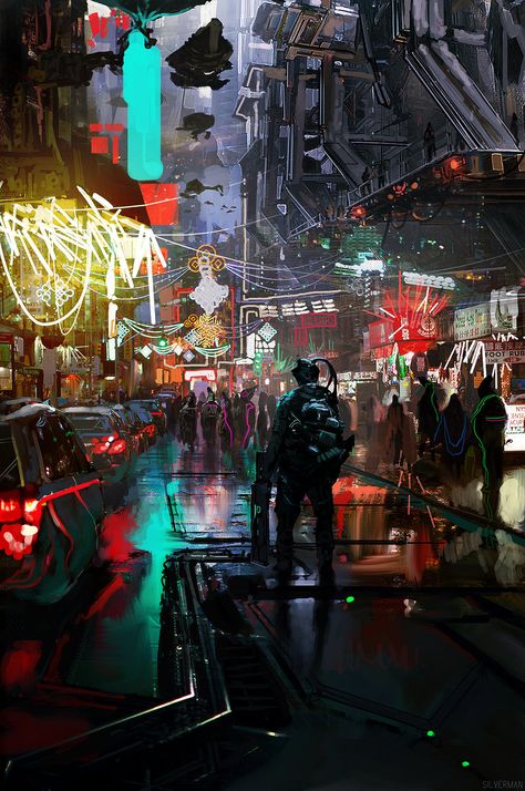 Listen to this song while viewing the photos: https://www.youtube.com/watch?v=85bkCmaOh4o - Album on Imgur Yuumei Art, Ville Cyberpunk, Sci Fi City, Sci Fi Environment, New Retro Wave, Cyberpunk Aesthetic, Cyberpunk City, Back Ground, Arte Cyberpunk