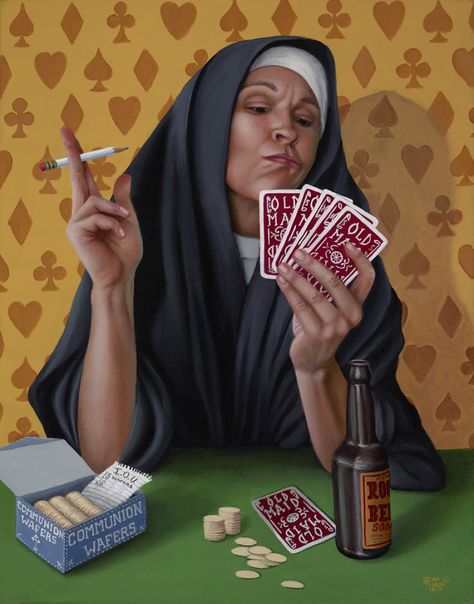 Bad Habits Are Hard To Break Bad Habit, Casino Royale, Artist Websites, Bad Habits, Buy Prints, Figure Painting, Bored Panda, Bad Girl, Madonna