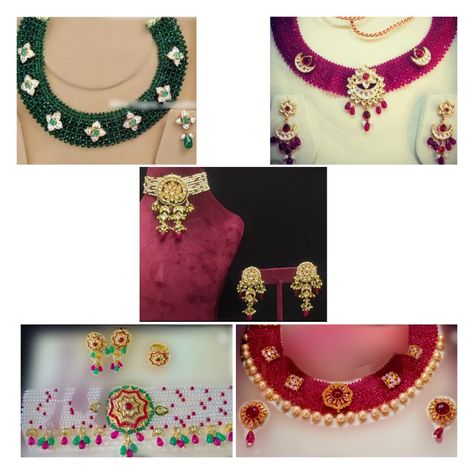 #rajputichoker #rajputiset #choker #rajasthanijewellery #rajputijewellery #illustriousdesigns #royaljewellery #rajputibridaljewellery #rajputigoldjewellery Rajputi Jewellery Choker, Rajput Jewellery, Necklace Set Indian Bridal Jewelry, Jewellery Choker, Rajputi Jewellery, Rajputi Dress, Necklace Set Indian, Beaded Necklace Designs, Gold Wedding Jewelry