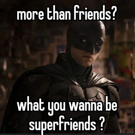 Batman Jokes, More Than Friends, I Am Batman, Univers Dc, Batman Funny, Dc Memes, Batman The Dark Knight, Christian Bale, Mood Humor