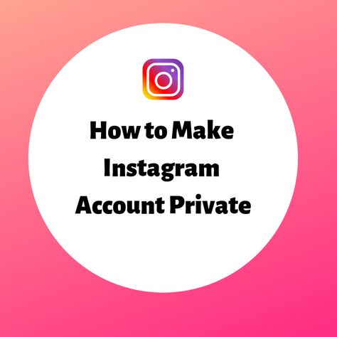 You don't want any strangers to see your porfile? Make it private with these easy steps. Ig Account, Follow You, Easy Steps, Easy Step, Instagram Accounts, How To Make An, Instagram Account, Accounting, Pie Chart