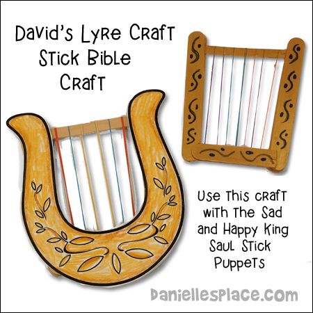 David Harp Craft, King David Bible Craft, David Plays The Harp For Saul Craft, David Becomes King Craft, David Crafts For Kids Sunday School, King David Craft, David Bible Crafts For Kids, King Saul Bible Craft, King David Crafts For Kids