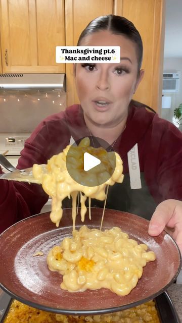 Malinda Rocha on Instagram: "When I say this Mac and cheese is THE BEST…😮‍💨🤌🏼

Mac and cheese MY way🥰

Ingredients:
1 box pasta of your choice
1/2 stick of butter
1 can evaporated milk
2 C heavy cream
1 pack @boursincheese (garlic herb)
8 oz extra sharp white cheddar 
16 oz sharp yellow cheddar + 8 oz for topping
6 oz @velveeta 

Seasonings TO TASTE (start with a tsp each and go from there):
Garlic powder
Onion powder
Tony’s creole seasoning 
Black pepper 
Paprika 

Everything is fully cooked so no need to bake for long. 425 degrees for like 5 minutes to melt the cheese on top. Then broil till desired browning🥰

➡️ @hexclad BLACK FRIDAY sale is NOW! Use my 🔗 in my bio

➡️ 🔗 to my E-cookbooks are in my bio as well🥰

#macandcheese #macandcheeserecipe #thanksgivingrecipes #thanksgivi Mac And Cheese Recipe With Velveeta And Cheddar, How To Make Macaroni And Cheese, Box Macaroni And Cheese Hacks, Baked Mac And Cheese Recipe Velveeta, Best Southern Mac And Cheese, Mac And Cheese Recipe Baked Velveeta, Mac And Cheese For Two, Mac N Cheese Velveeta, Mac And Cheese Bar