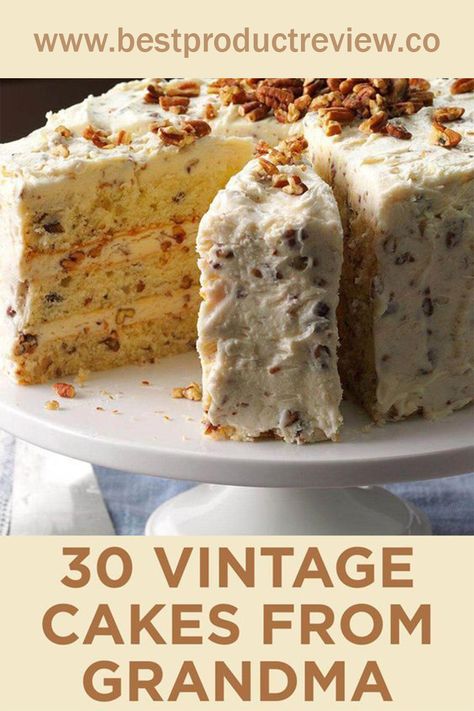 Vintage Cakes 1234 Cake Recipe, Rich Butter Cake Recipe, 1234 Cake, Fruit Cocktail Cake, Homemade Breads, Vintage Cakes, Butter Cake Recipe, Classic Recipes, Christmas Candy Recipes