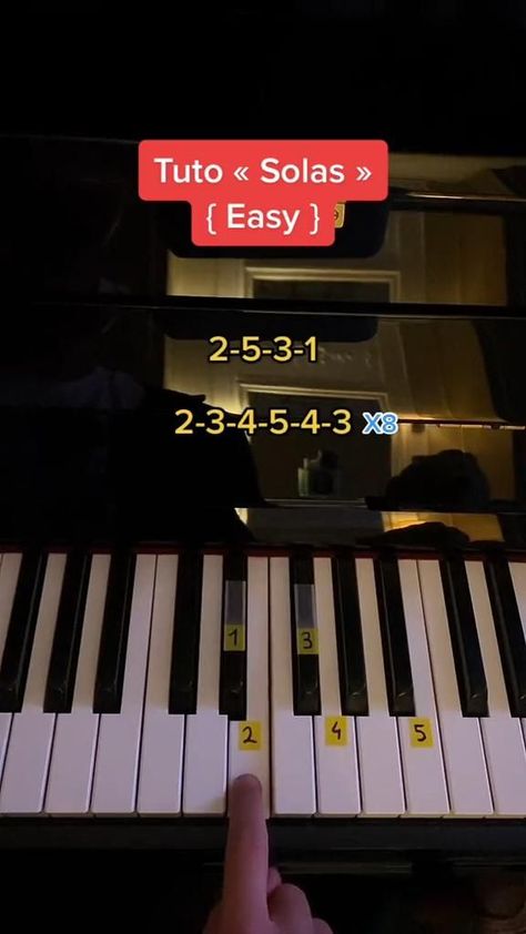 Keyboard Noten, Piano Tutorials Songs, Piano Songs For Beginners, Piano Music Easy, Piano Notes Songs, Teaching Piano, Piano Music Sheet, Piano Music Lessons, Easy Piano Songs