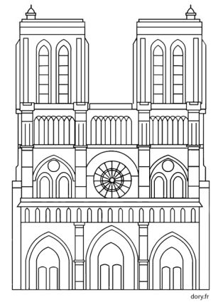 notre-dame-cathedrale-paris Modele Zentangle, Abstract Coloring Pages, Art Cart, Cycle 3, I Love Paris, Art Lessons Elementary, Art Classroom, Western Art, Stained Glass Windows