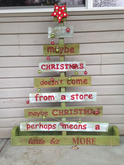 Wooden Whoville Christmas Tree, Grinch Wood Christmas Tree, Wood Grinch Tree, Wooden Grinch Tree, Grinch Pallet Tree, Pallet Grinch Signs, Pallet Tree, Grinch Tree, Grinch Trees