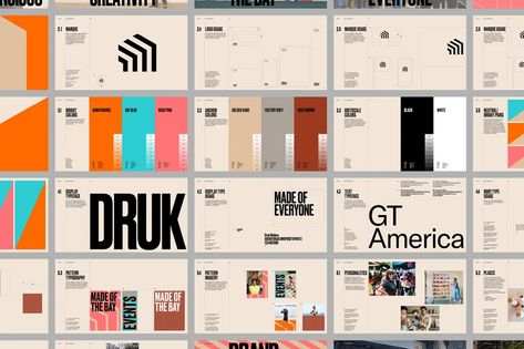 Brand Identity Template, 블로그 디자인, Brand Guidelines Design, Design Alphabet, Logo Generator, Create Logo, Design Brand Identity, Webdesign Inspiration, Logo And Identity