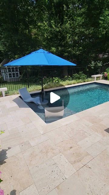 Luke Burbank/Artistic Pools Inc. on Instagram: "10'x20' rectangle pool with Ivory Travertine Coping and decking in Atlanta GA. #luxurypools #pools #swimmingpool #artisticpools #poolmanluke #gapoolbuilder #poolparty #poolparty" Swimming Pool Patio Ideas, Swimming Pool Backyard Ideas, Rectangle Pools, Cocktail Pool, Ivory Travertine, Rectangle Pool, Construction Ideas, Luxury Pools, Backyard Pools