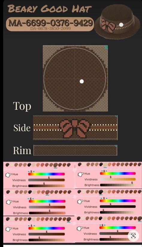 Acnh Clothes Pattern Grid Fall, Animal Crossing Hat Pattern, Acnh Hat Design Pattern Grid, Animal Crossing Hat Designs Grid, Acnh Flag Ideas Grid, Animal Crossing Hat Designs, Acnh Hat Design, Design Animal Crossing, Acnh Patterns