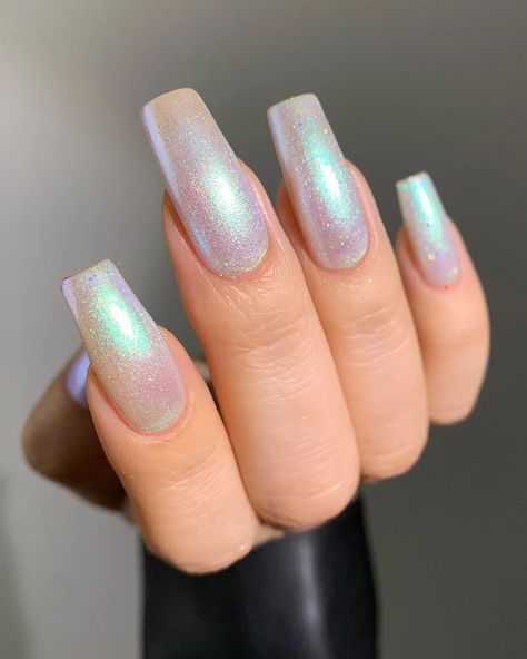 Basic Nail Polish, Basic Nail, Pixie Sticks, Opal Nails, Gossamer Wings, Aurora Nails, Glazed Donut, Unicorn Nails, Nail Shimmer