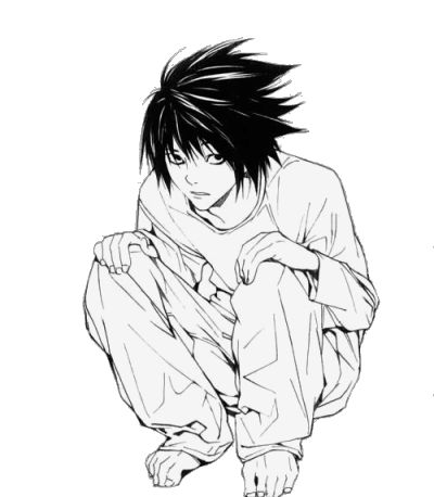 L Manga, Nate River, L Tattoo, Manga Tattoo, Note Tattoo, Book Works, L Lawliet, Boys Wallpaper, Anime Stickers