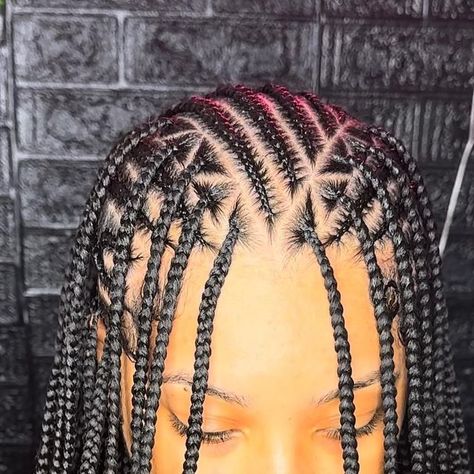 Highlight Braids, Big Box Braids Hairstyles, Feed In Braids Hairstyles, Goddess Braids Hairstyles, African Hair Braiding Styles, Box Braids Hairstyles For Black Women, Braids Hairstyles Pictures, Braided Cornrow Hairstyles, Cute Box Braids Hairstyles