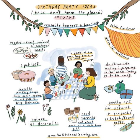 The Little Oak Learning (@the_little_oak_learning) • Instagram photos and videos Sustainable Birthday Party, Wild Schooling, Eco Friendly Birthday Party, Nature Hunt, Environmentally Friendly Living, Taking Action, Banners Buntings, Zero Waste Living, Zero Waste Lifestyle