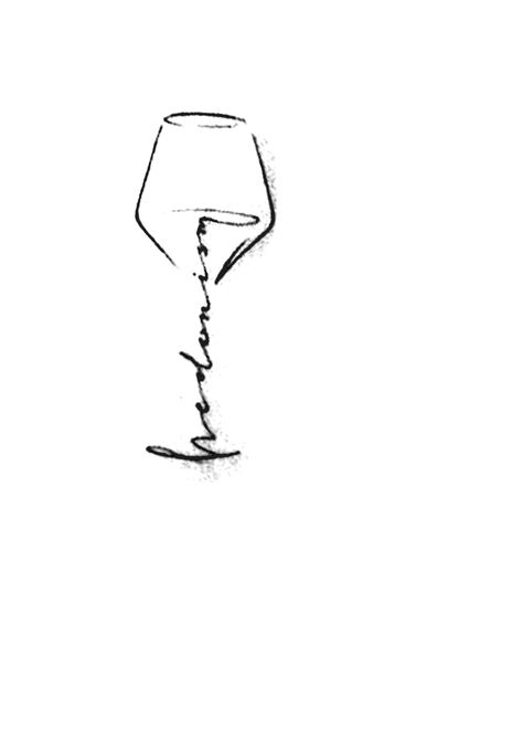 Coffee And Wine Tattoo Ideas, Matching Wine Tattoos, Fine Line Wine Glass Tattoo, Wine Tattoos For Women, Hand Holding Wine Glass Tattoo, Wein Glas Tattoo, In Vino Veritas Tattoo, Prosecco Tattoo, Glass Of Wine Tattoo