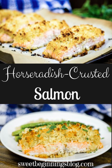 Keto Dinner Recipes Easy Chicken, Horseradish Salmon, Meatloaf With Cheese, Crusted Salmon Recipes, Horseradish Recipes, Keto Meatloaf, Health Lunch, Seafood Entrees, Keto Dinner Recipes