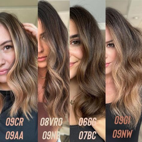 CAMILE GHORAYEB /OHIO BALAYAGE SPECIALIST on Instagram: "Inspiration photos for #2024 ✨ Do you guys like to see more of these post ❓❓ Swipe 👉 which one is your favorite ⁉️ ⁉️⁉️ @redken all color @k18hair mask / mist / detox #inspiration #redkenobsessed #redkencolor #livedincolorspecialist #livedincolor #livedincolorbrunette #k18 #expensivehair #livedincolorbronde #modernsalon #bestofbalayage #beautylaunchpad @beautylaunchpad @hairbrained_official @behindthechair_com @bestofbalayage @beautifinder" 7m Redken Shades Eq, Redken Honey Blonde, Brunette Formulas, Redken Shade, Blonde Formulas, Shades Formulas, Redken Formulas, Toner Formulas, Hair Formulas