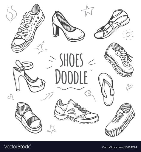 Shoe Doodles, Drawing Practice, Journal Entries, On Shoes, Me Too Shoes, Bullet Journal, Doodles, Boots