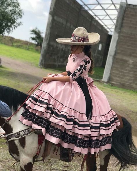 Lovely Escaramuza Dresses, Mexican Traditional Clothing, Charro Outfit, Folklorico Dresses, Vestido Charro, Mexico Dress, Mexican Quinceanera Dresses, Charro Quinceanera Dresses, Traditional Mexican Dress