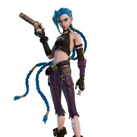 Arcane Jinx - Fortnite Skin Outfits Quiz, Arcane League Of Legends, Skins Characters, Arcane Jinx, Jinx Arcane, V Bucks, Speed Drawing, Promotional Image, Riot Games