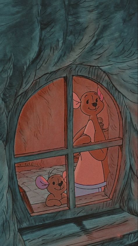 Roo Kangaroo Winnie The Pooh, Winnie The Pooh Kangaroo, Kanga Winnie The Pooh Aesthetic, Roo Winnie The Pooh Wallpaper, Kanga Winnie The Pooh, Kanga And Roo, Winnie The Pooh Wallpaper, Disney Barbie, Winnie The Pooh Kanga