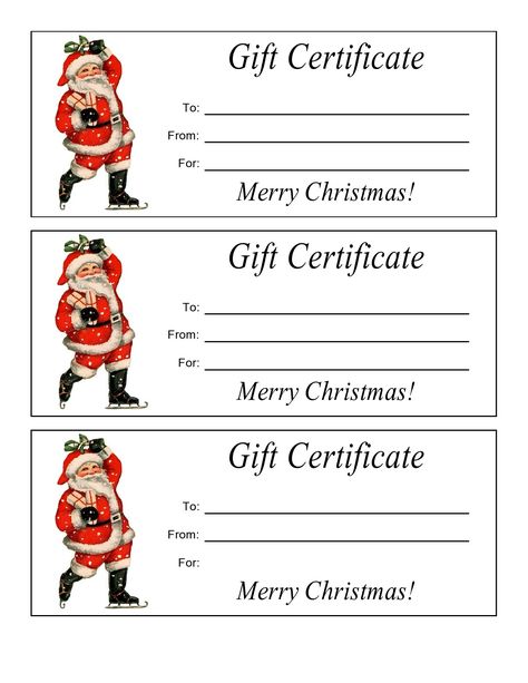 Diy Gift Certificate Free Printable, Christmas Voucher, Blank Gift Certificate, Gift Certificate Template Word, Free Printable Gift Certificates, Christmas Vouchers, Christmas Gift Certificate Template, Christmas Gift Certificate, Printable Gift Certificate