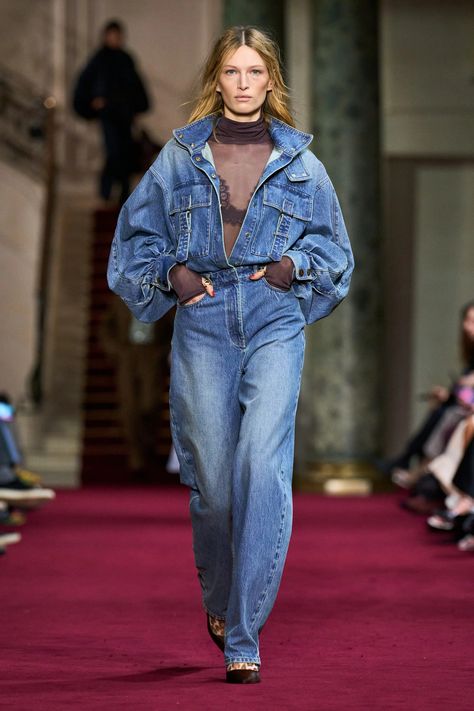 Moda Denim, All Jeans, Fall Denim, Denim Trends, Denim Details, Fashion Editor, Denim Jumpsuit, Fall 2024, Denim Outfit