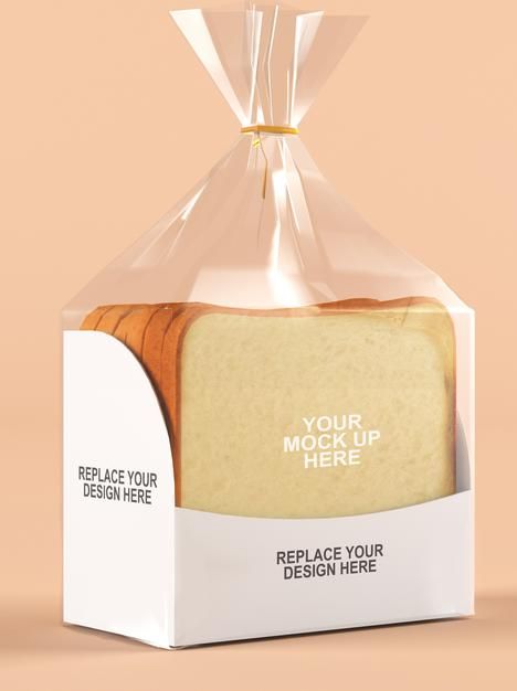 Transparent plastic bakery packaging moc... | Premium Psd #Freepik #psd #background #mockup #food #paper Bread Packaging Design Ideas, Premium Food Packaging, Bread Packaging Design, Bakery Mockup, Cafe Packaging, Plastic Bag Design, Food Paper, Baking Conversions, Bread Packaging