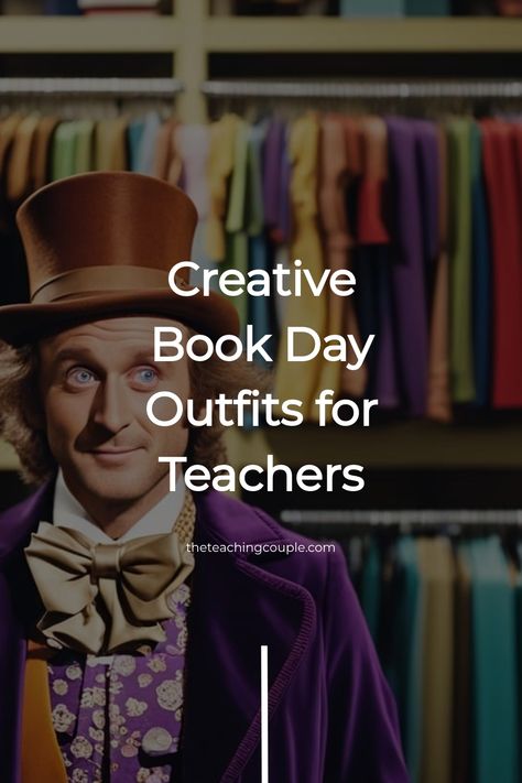 Discover a curated selection of creative costume ideas for teachers to elevate the celebration of World Book Day. Bring your favorite literary characters to life and make this occasion memorable with unique and engaging outfits. Stand out in style and showcase your love for books through your carefully chosen ensemble. Celebrate the magic of storytelling by dressing up as iconic book characters that will inspire and excite students of all ages. Famous Book Characters Costumes, Diy Book Character Costumes For Teachers, Teacher Book Week Costume Ideas, Adult Book Character Costumes, Bookweek Costumes For Teachers, Teacher Book Character Costumes, Famous Book Characters, Costume Ideas For Teachers, Character Day Ideas