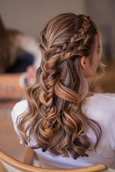 Royal Hairstyles, Hair Quiz, Hoco Hairstyles, Wedding Hair Down, Braided Hairstyles Easy, Wedding Hair And Makeup, Hairstyles For School, Bride Hairstyles, Gorgeous Hair