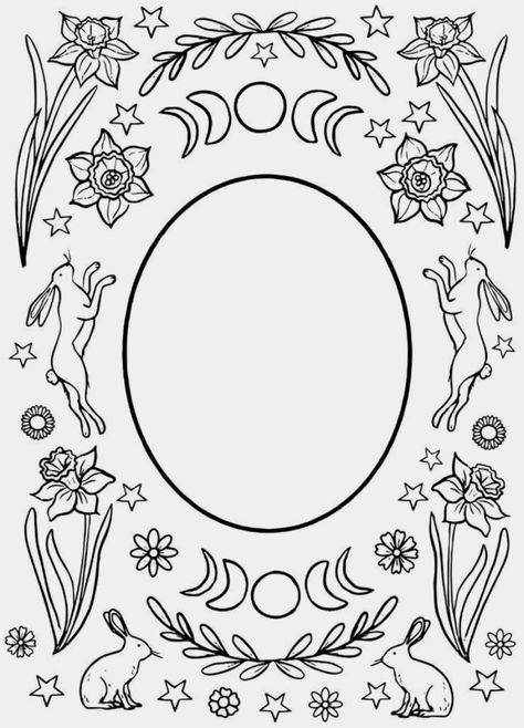 Wiccan Artwork, Easter Artwork, Moon Altar, Fathers Day Coloring Page, Spiderman Coloring, Mario Coloring Pages, Abstract Coloring Pages, Barbie Coloring Pages, Colouring Page