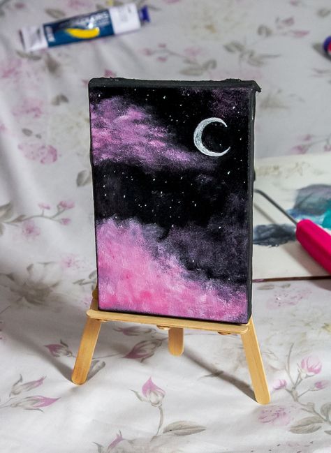 Saturn Painting, Witchy Painting Ideas, Saturn Art, Abstract Painting Diy, Whimsy Art, Diy Canvas Art Painting, Personalized Journal, Paint Ideas, Diy Canvas Art