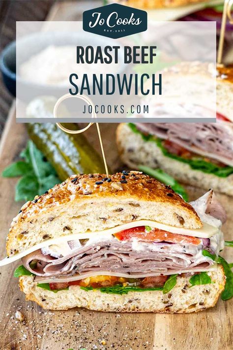 Party Subs, Breakfast Menu Ideas, Sandwich Sauce, Sandwich Platters, Roast Beef Sandwich Recipes, Cold Sandwich Recipes, Best Roast Beef, Beef Sandwich Recipes, Roast Beef Sandwich